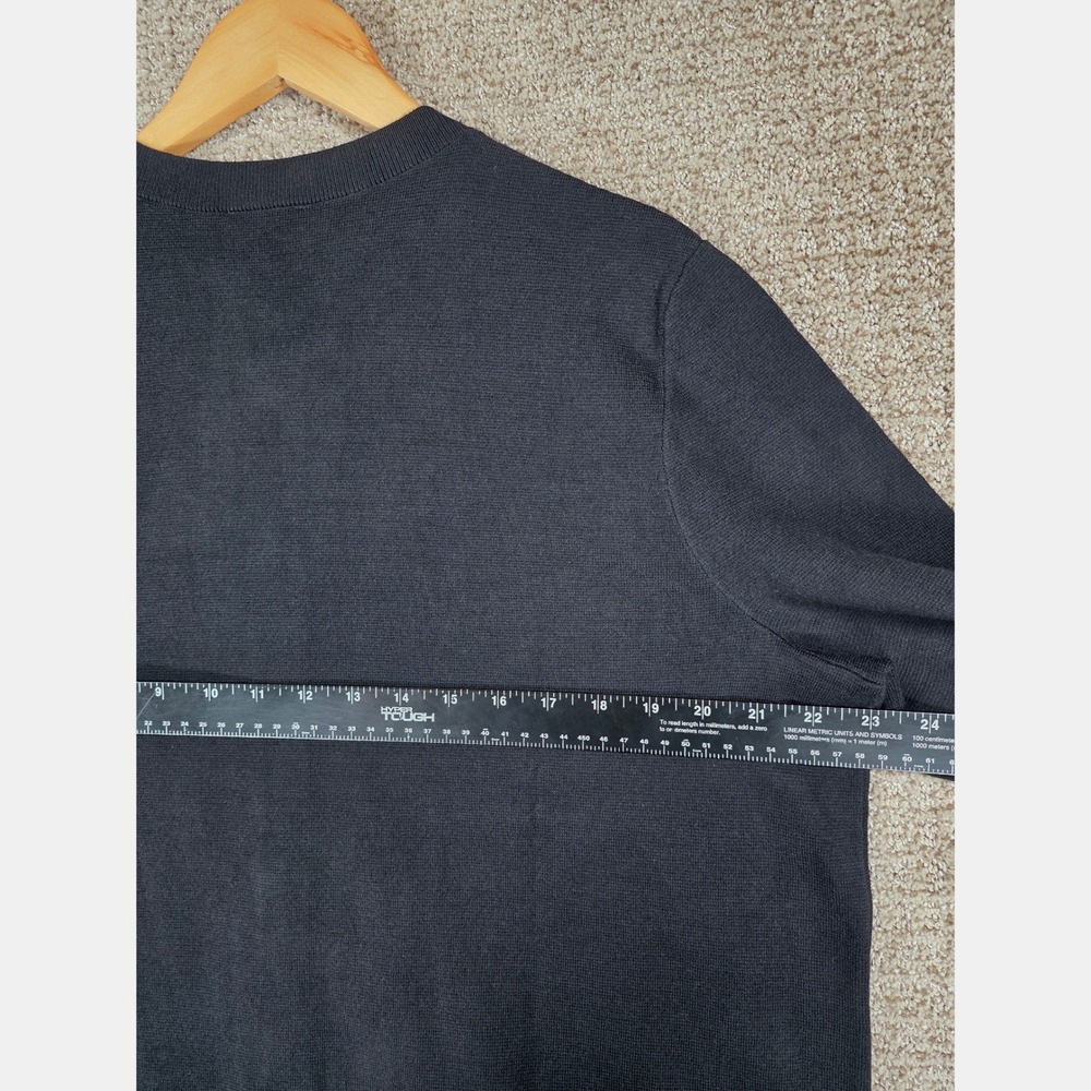 Chanel Uniform Black Wool Cotton Knit Cardigan Sweater Women's Size XXL NEW READ - Picture 11 of 12